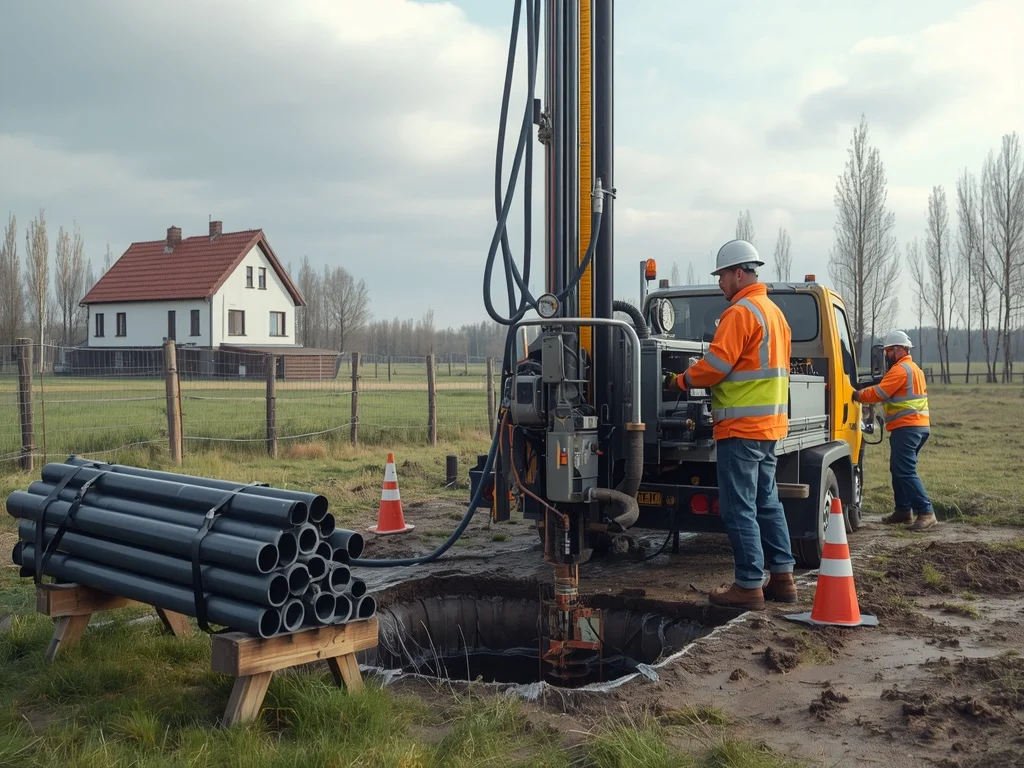 Obrazek poglądowy: Wiertacz studni