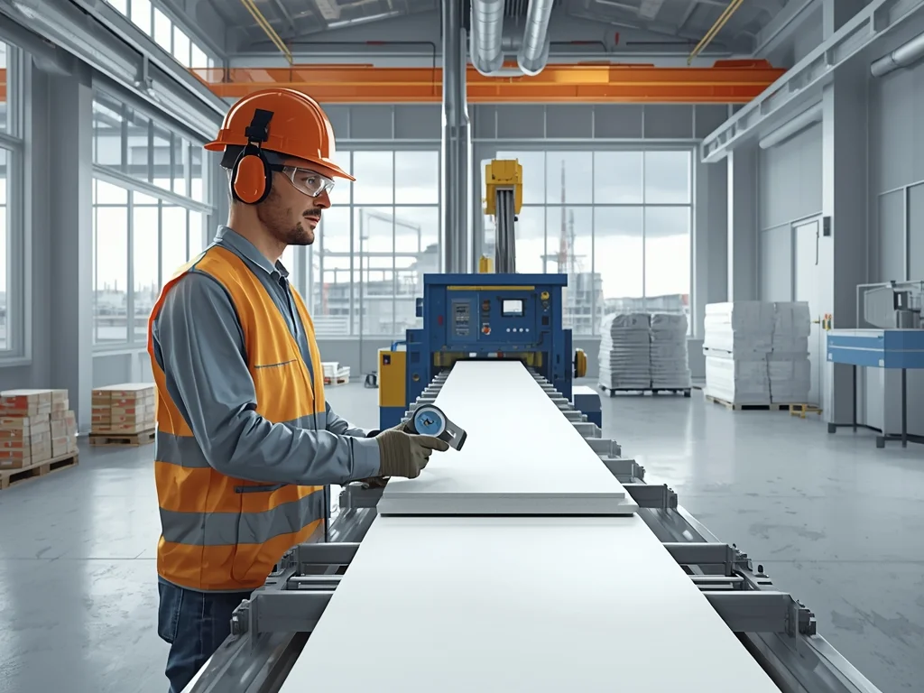 Operator urządzeń do formowania bloków i tynków gipsowych