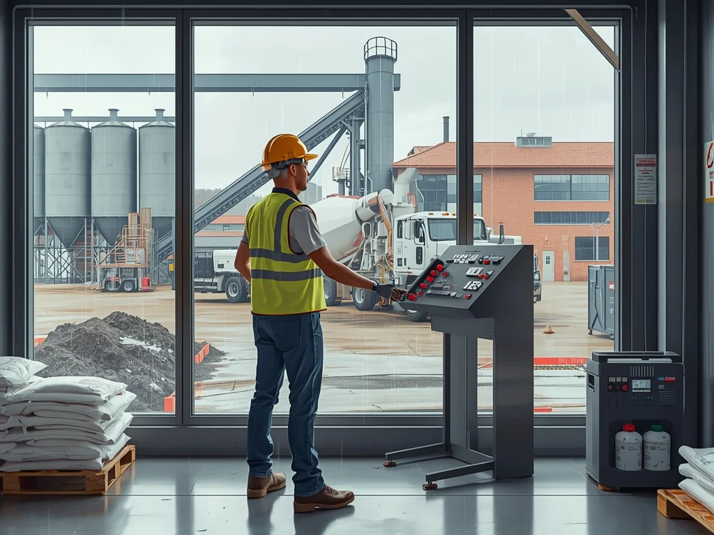 Operator urządzeń wytwórczych mieszanek betonowych