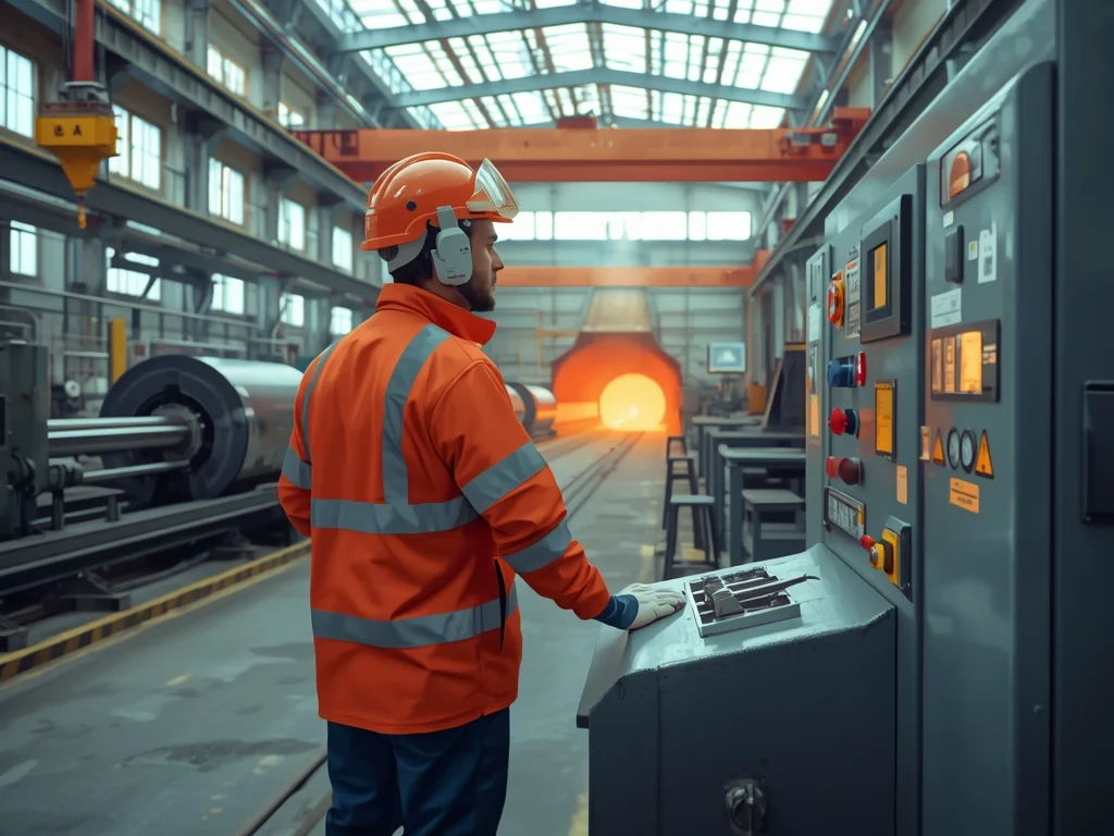 Obrazek poglądowy: Operator maszyn i urządzeń do obróbki plastycznej