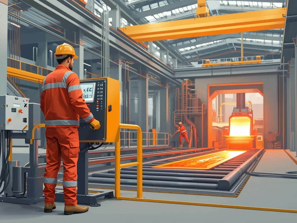 Operator urządzeń do ciągłego odlewania stali