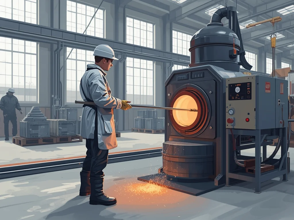 Obrazek poglądowy: Wytapiacz metali nieżelaznych