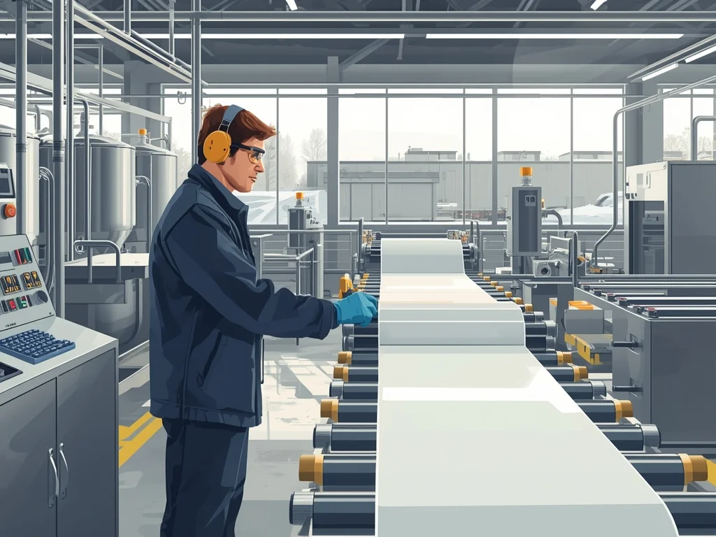 Operator maszyn do produkcji taśm magnetycznych