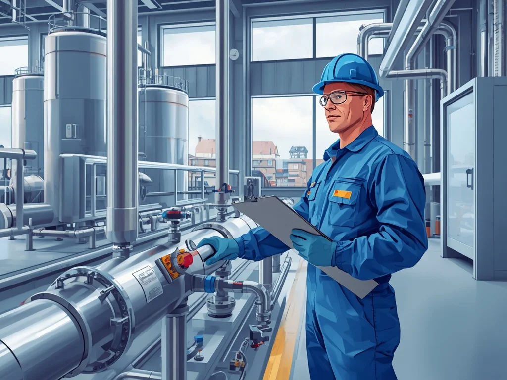 Obrazek poglądowy: Operator urządzeń przemysłu chemicznego