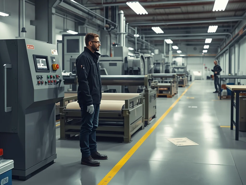 Obrazek poglądowy: Operator urządzeń do przetwórstwa surowców gumowych