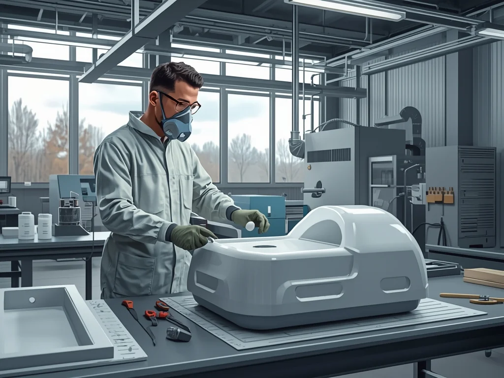 Formierz wyrobów z kompozytów polimerowych