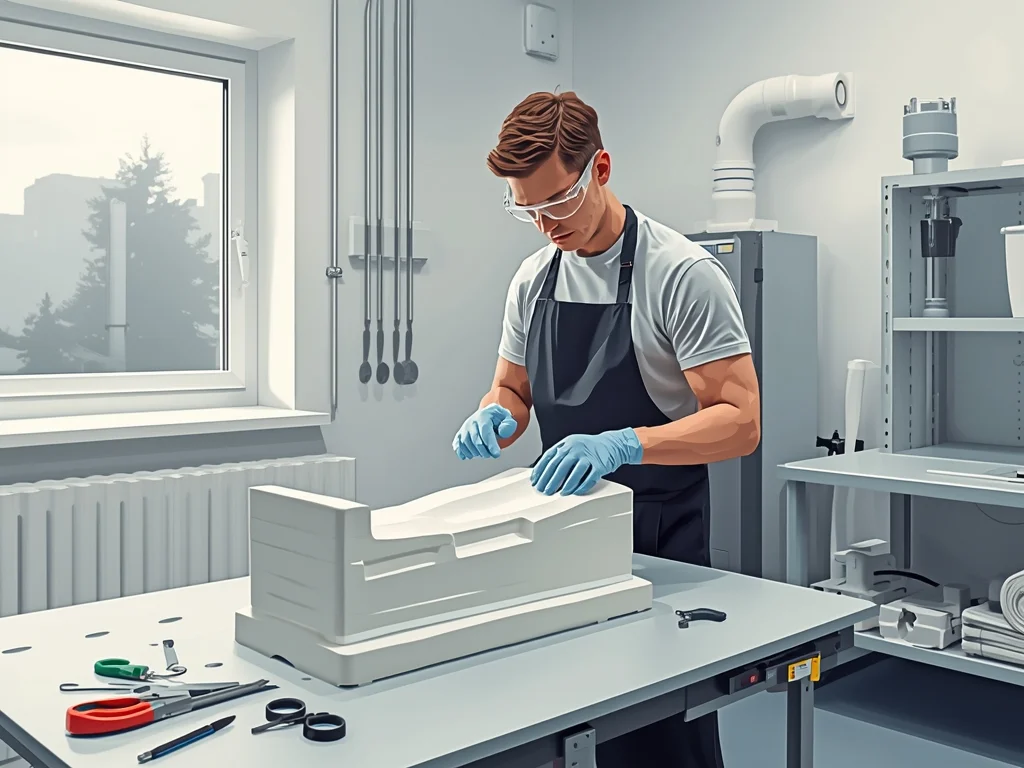 Formowacz ortopedycznych wyrobów z tworzyw