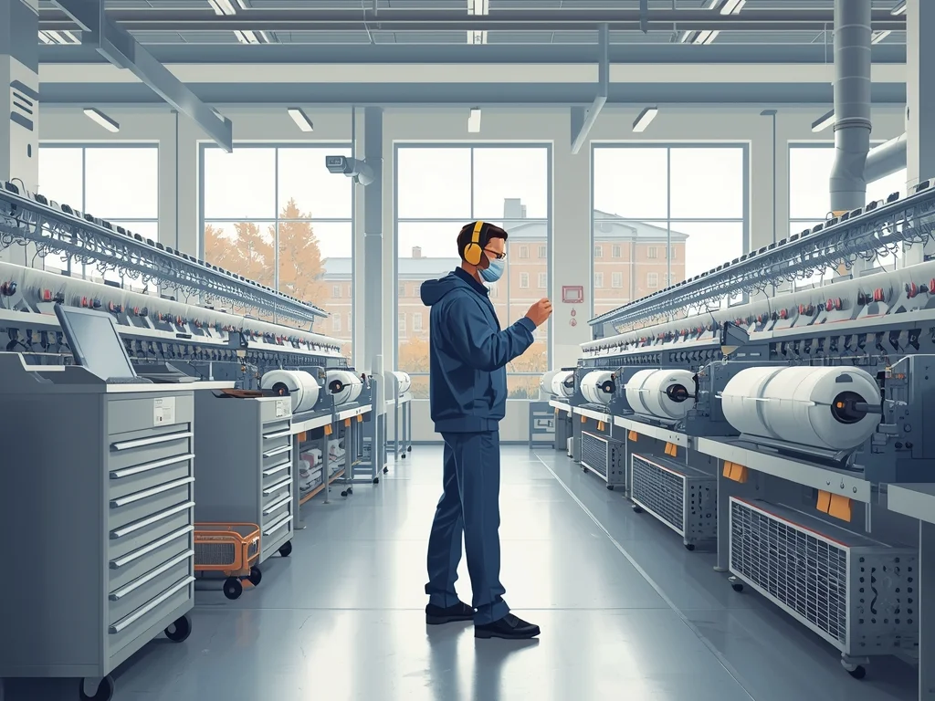 Operator maszyn przędzalniczych