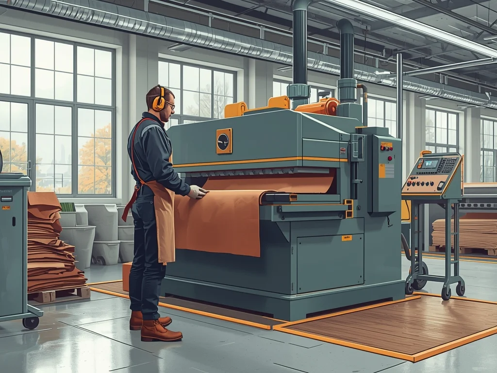 Obrazek poglądowy: Operator maszyn i urządzeń mechanicznej obróbki skór