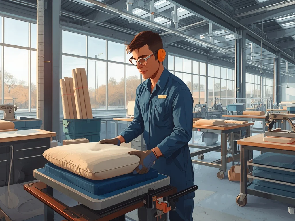Obrazek poglądowy: Operator maszyn tapicerskich