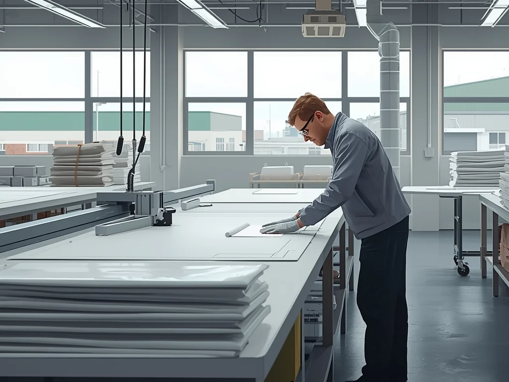 Obrazek poglądowy: Operator urządzeń wykrawających i nawarstwiających