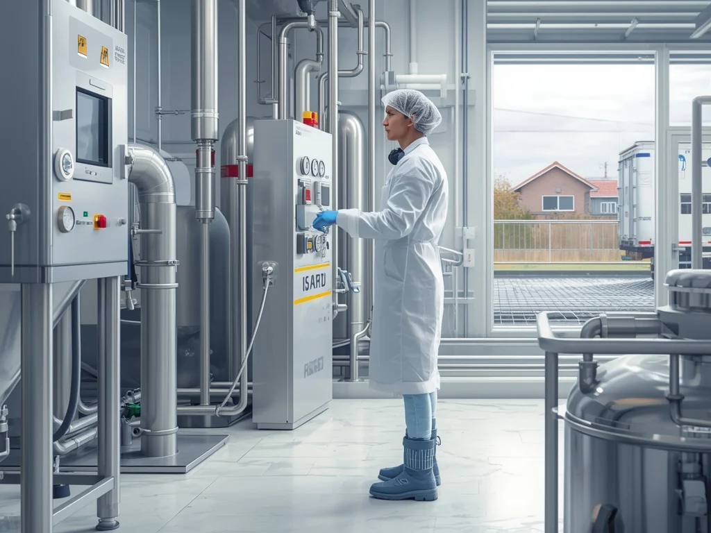 Operator urządzeń do obróbki surowca mleczarskiego