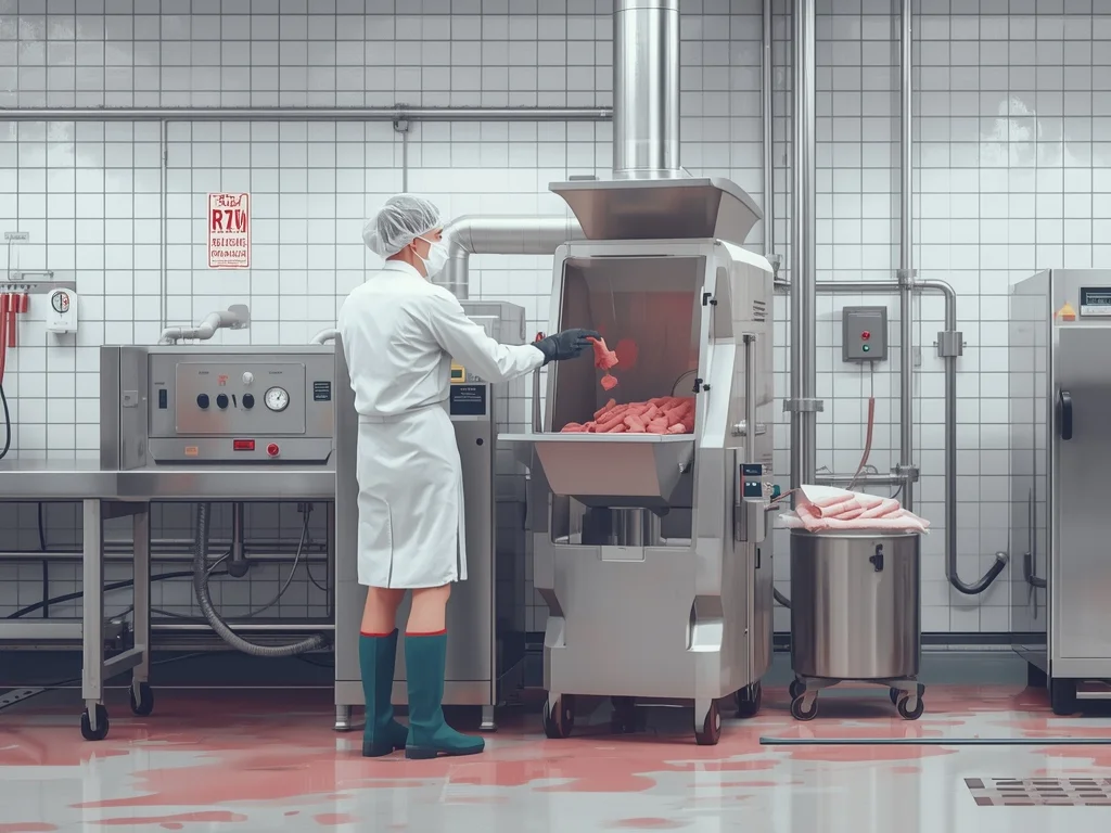 Operator urządzeń do przetwórstwa mięsa