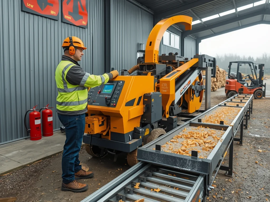 Operator urządzeń rębalni drewna