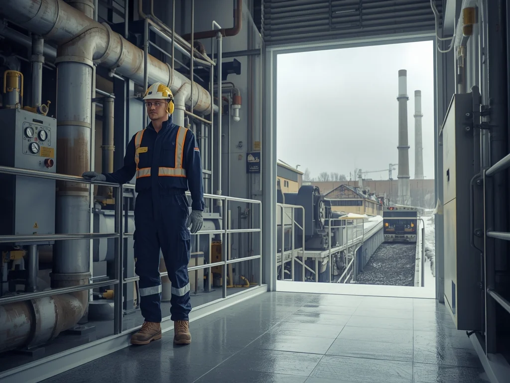 Maszynista urządzeń odpopielania i odżużlania