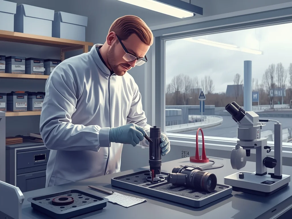 Obrazek poglądowy: Monter aparatów i przyrządów optycznych