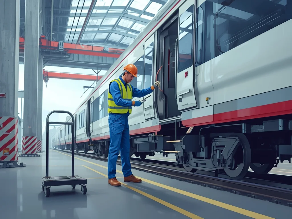 Monter taboru szynowego