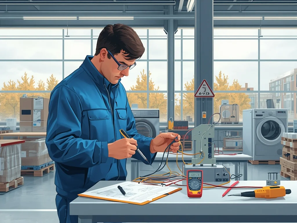 Obrazek poglądowy: Monter elektrycznego sprzętu gospodarstwa domowego