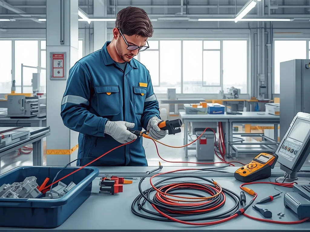 Obrazek poglądowy: Monter osprzętu elektrotechnicznego