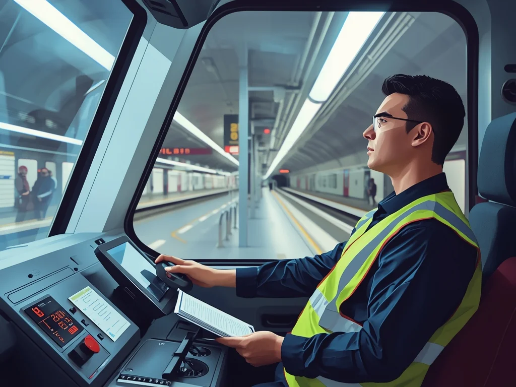 Maszynista pociągu metra