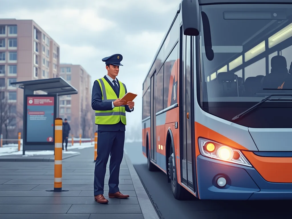 Obrazek poglądowy: Kierowca autobusu