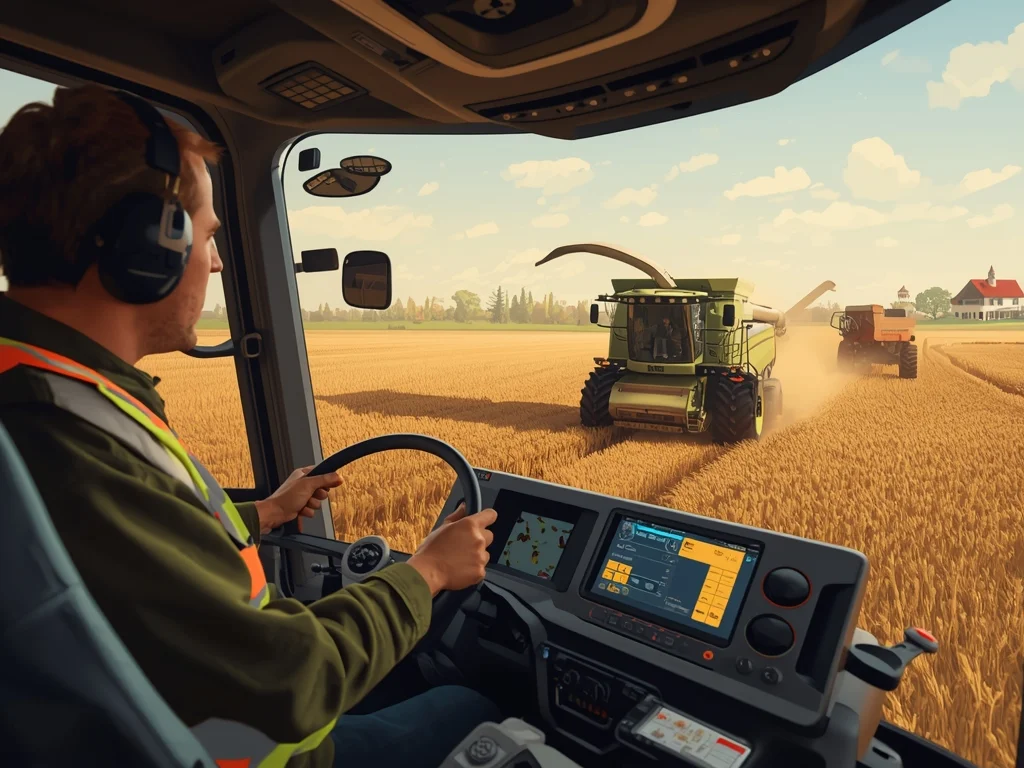 Obrazek poglądowy: Kombajnista (kierowca kombajnu)