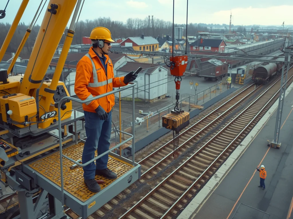 Maszynista specjalistycznych dźwignic kolejowych