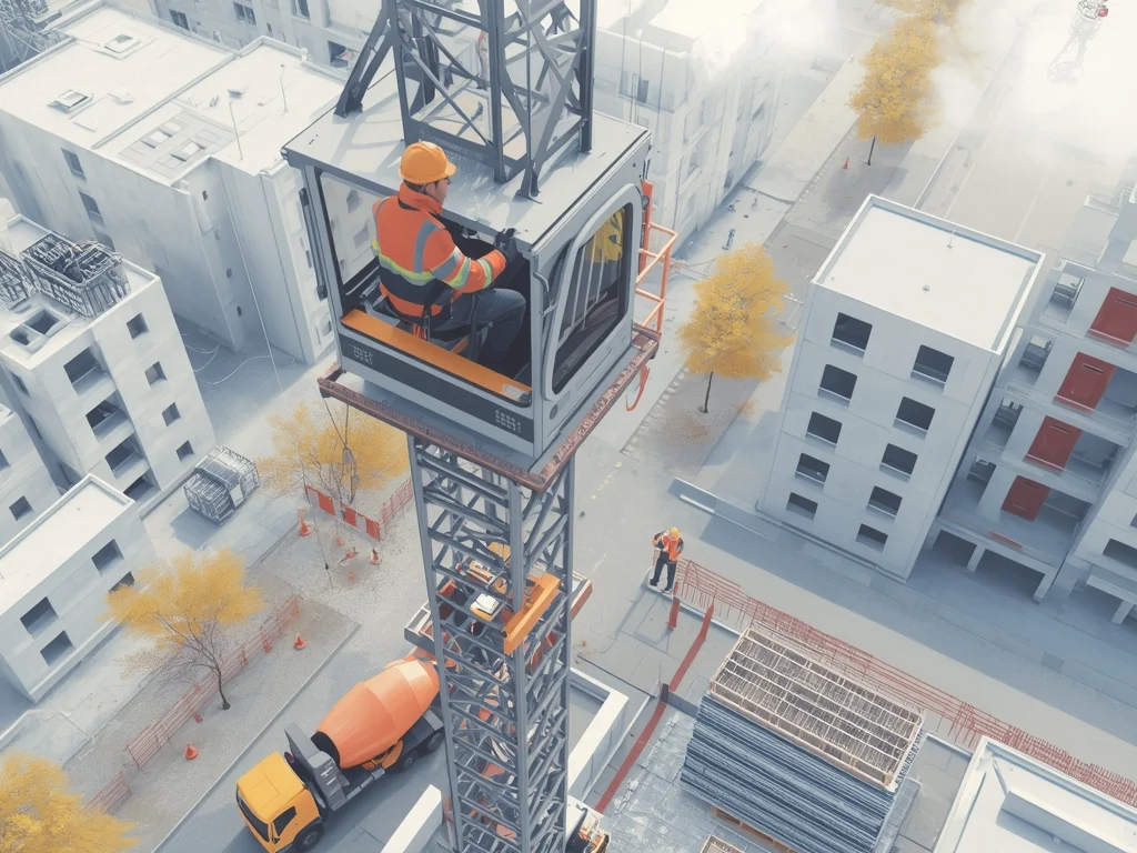 Operator żurawia wieżowego