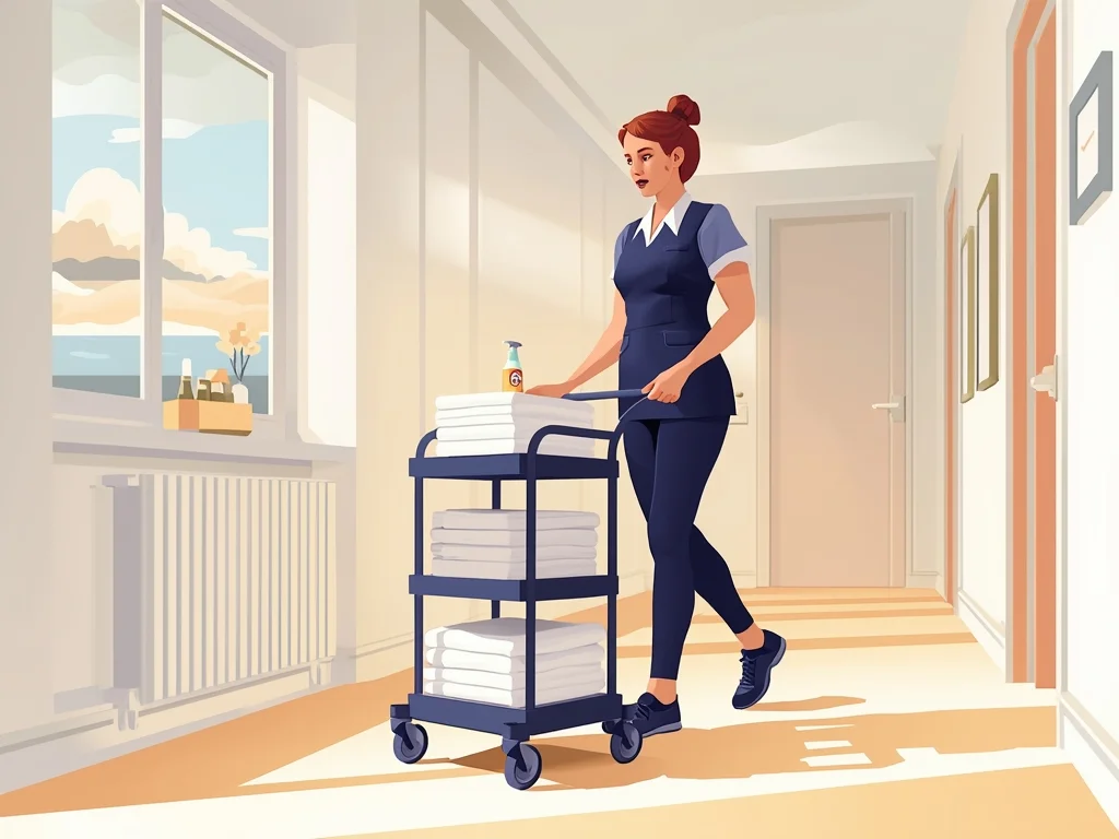 Pracownik pomocniczy obsługi hotelowej