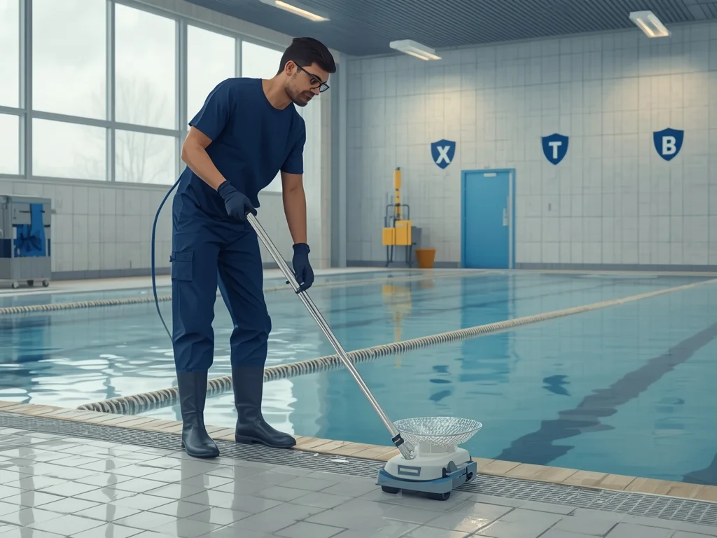 Obrazek poglądowy: Czyściciel basenów pływackich