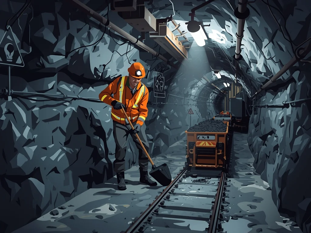 Obrazek poglądowy: Robotnik górniczy dołowy