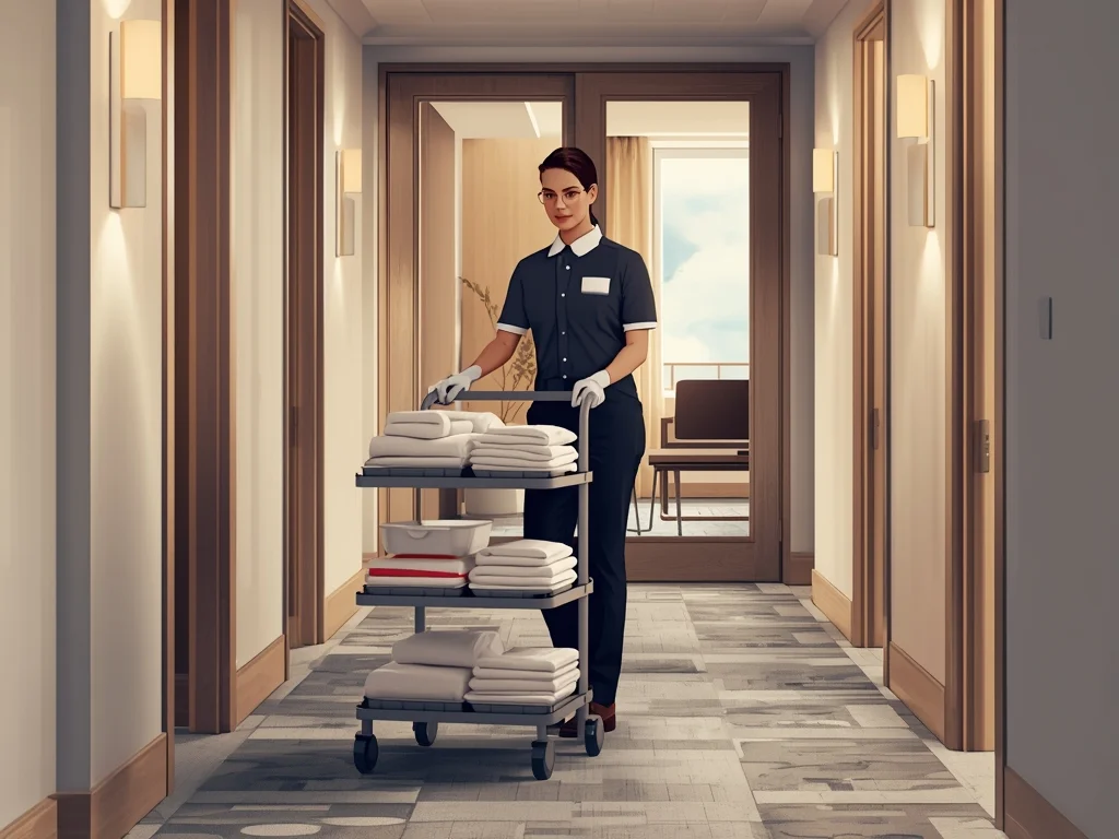 Pracownik obsługi hotelowej