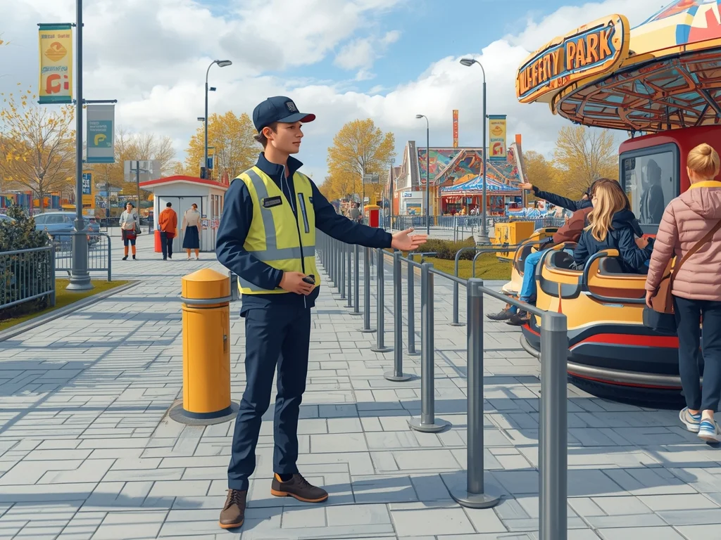 Pracownik parku rozrywki