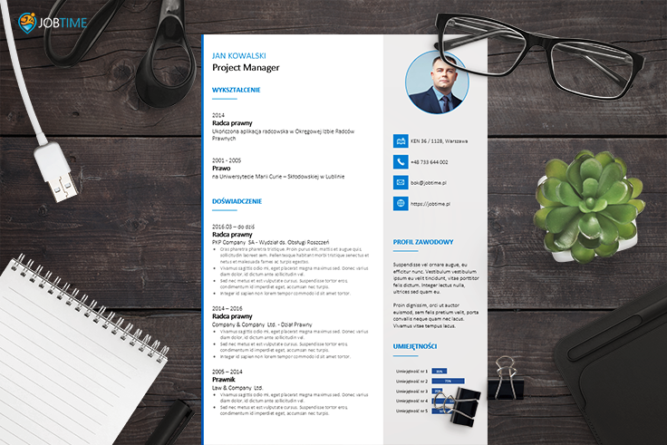 CV wzór: 002 - RESIDO