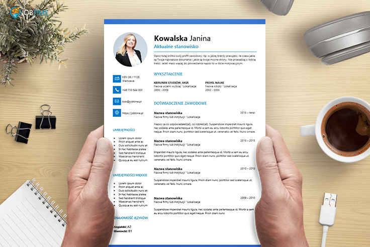 CV wzór: 003 - SUPERIO