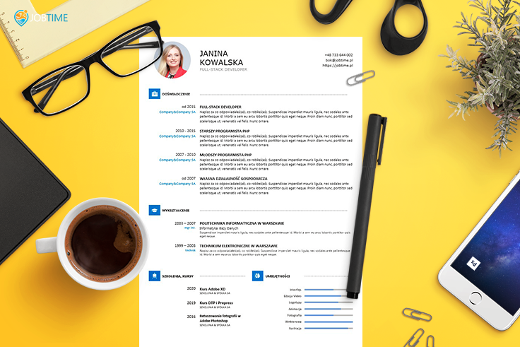 CV wzór: 005 - JUPITER